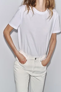 BASIC COTTON T-SHIRT