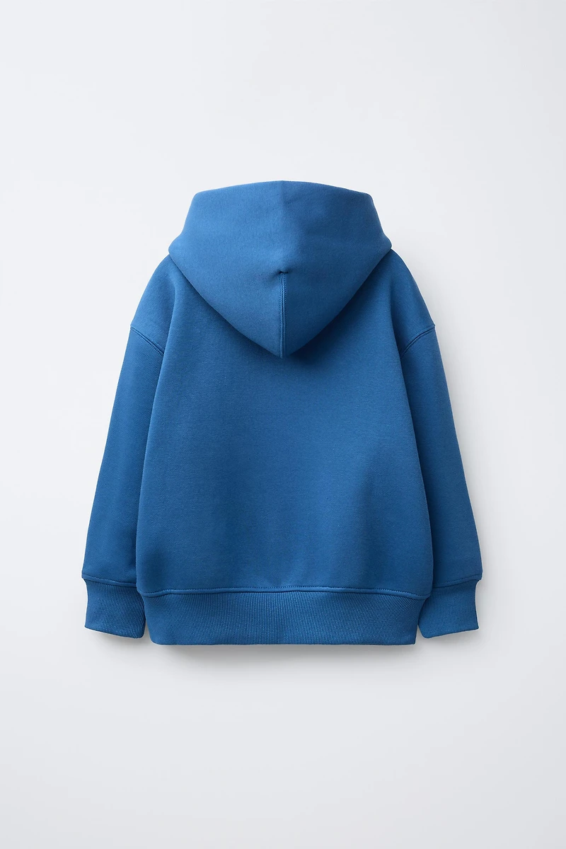 BASIC TEXT HOODIE