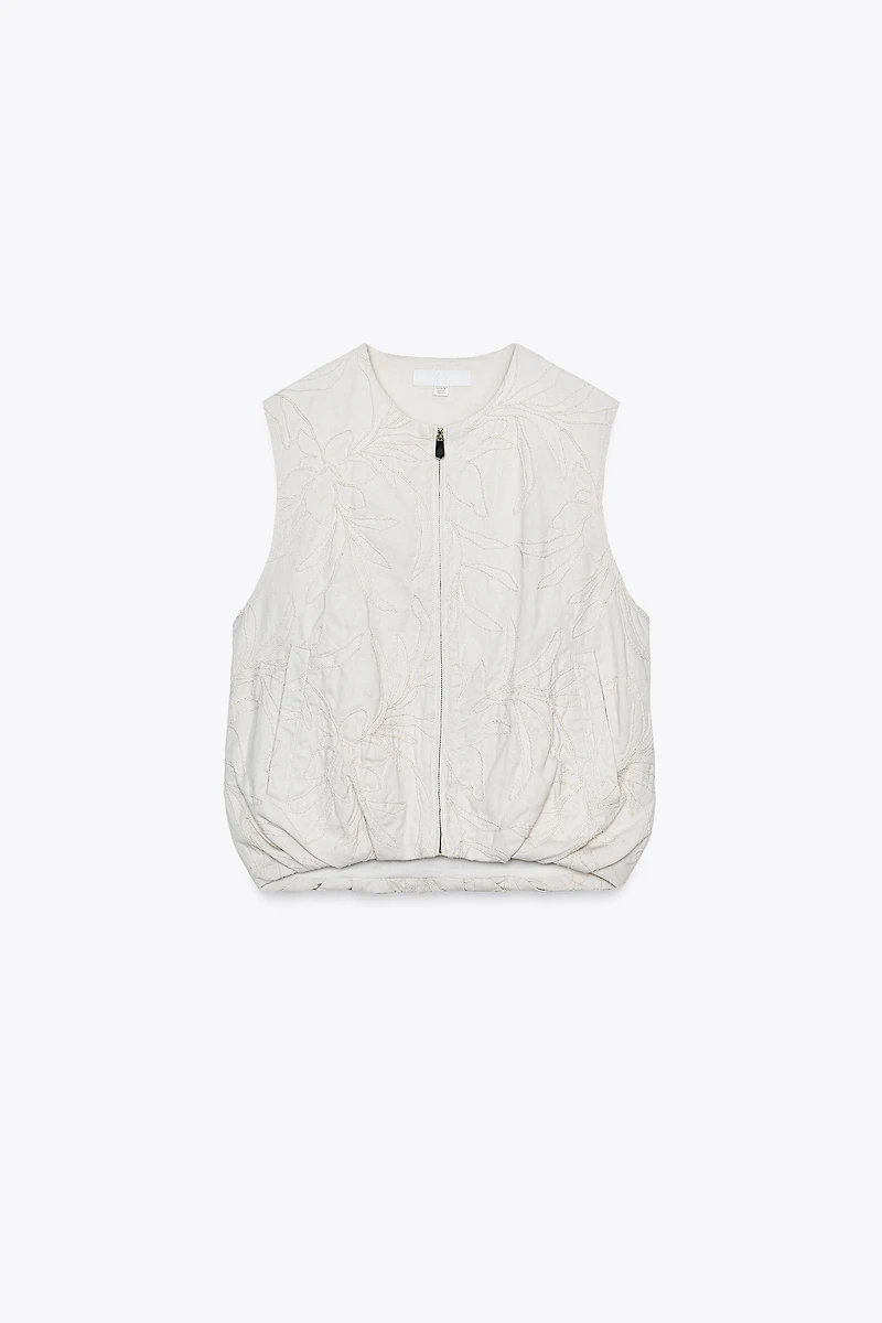 GILET BRODÉ