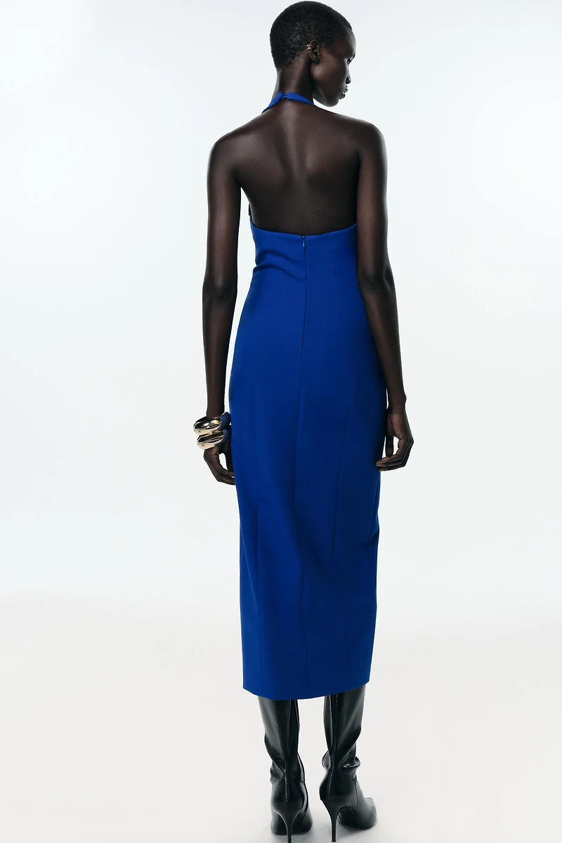 WRAP TUBE MIDI DRESS