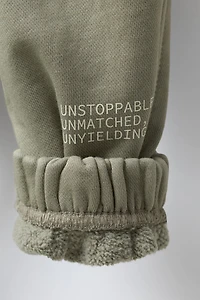 GARMENT DYE SWEATSHIRT AND JOGGER PANTS SET