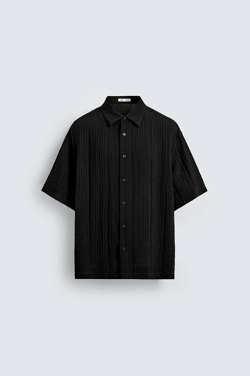 FLUID TEXTURED SHIRT