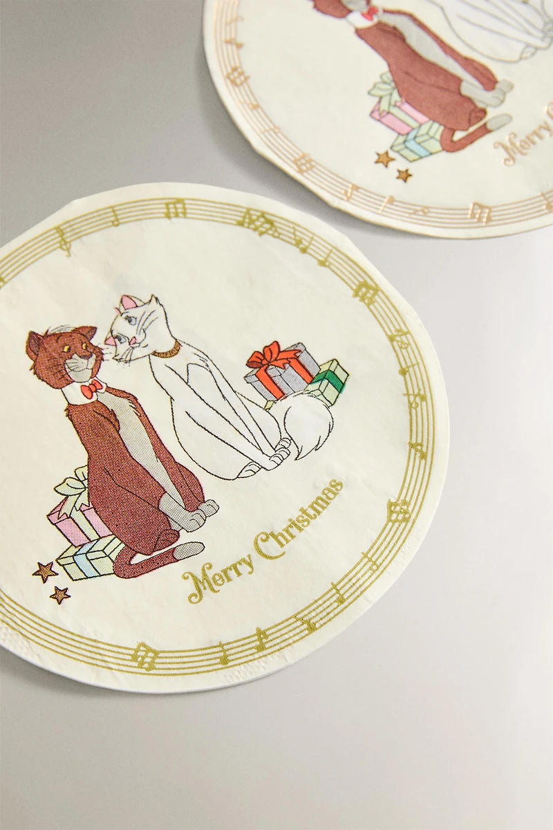 SET OF CHILDREN'S CHRISTMAS PAPER NAPKINS THE ARISTOCATS ©DISNEY (SET OF 20)