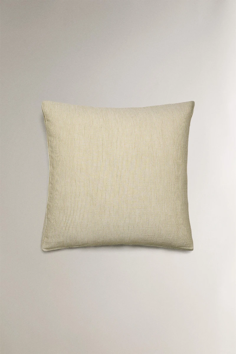 CHILDREN'S MUSLIN STRIPED PILLOWCASE