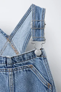 LONG DENIM OVERALLS