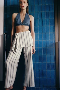 ZW COLLECTION STRIPED PAREO PANTS