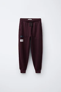 LABEL JOGGER PANTS