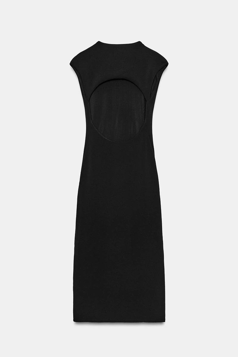 STRETCH MIDI DRESS