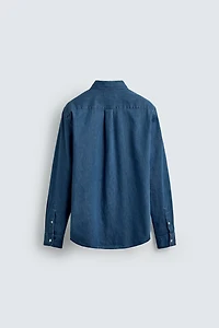 CHEMISE RELAXED FIT EN DENIM
