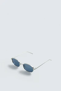 OVAL METAL SUNGLASSES