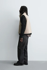 RELAXED FIT PADDED VEST