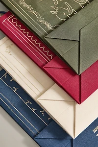 SET OF SMALL CHRISTMAS BOOK BAGS (SET OF 4)