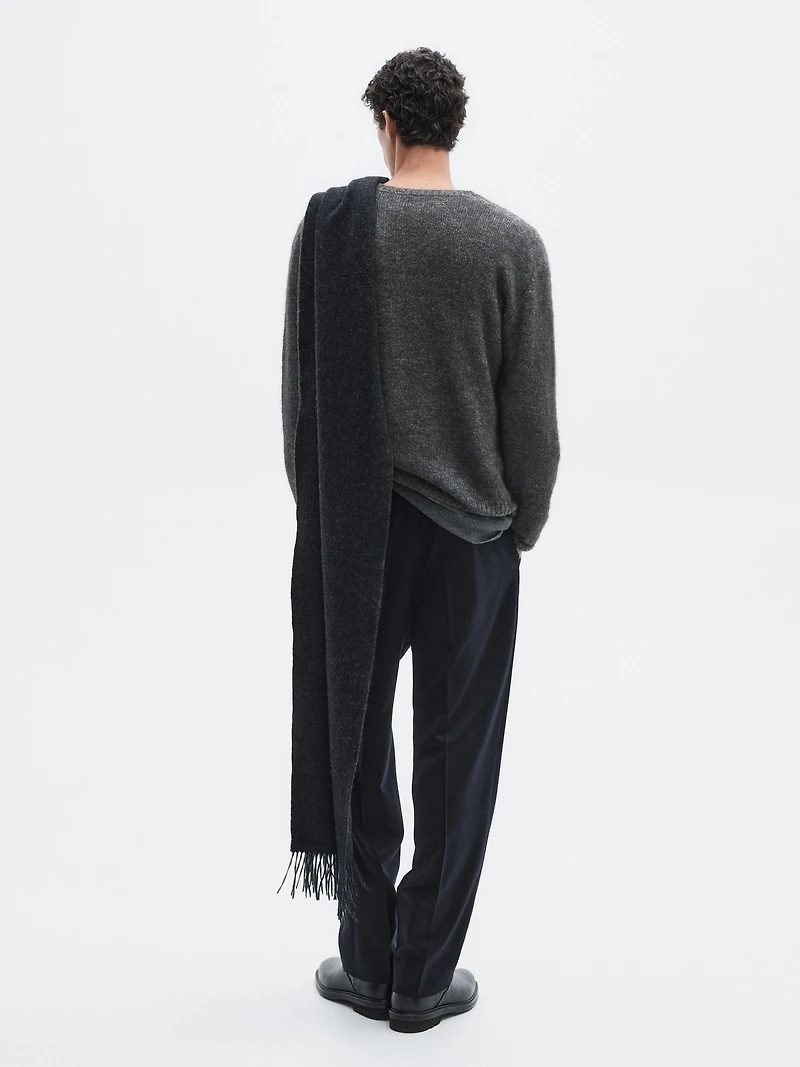 Knit alpaca blend sweater - LIMITED