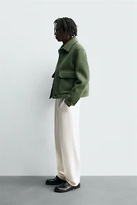 BLOUSON AVEC LAINE ET POCHES