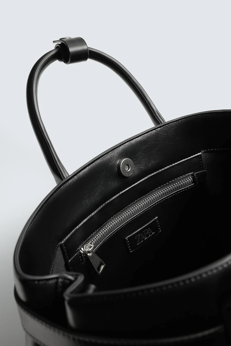 BELT DETAIL HANDBAG