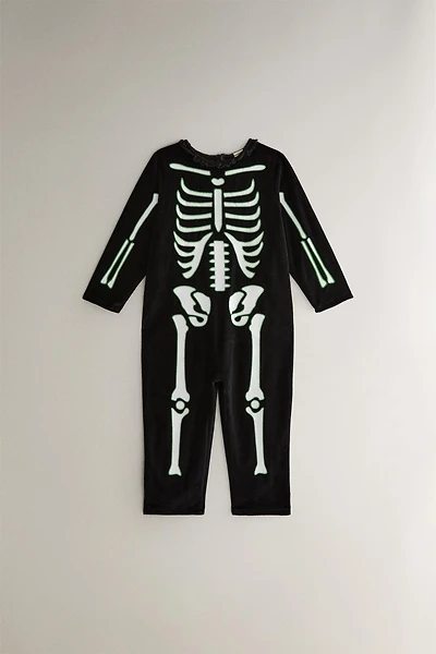 CHILDREN'S SKELETON HALLOWEEN COSTUME