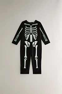 CHILDREN'S SKELETON HALLOWEEN COSTUME