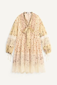 LIMITED EDITION PRINTED PATCHWORK DRESS