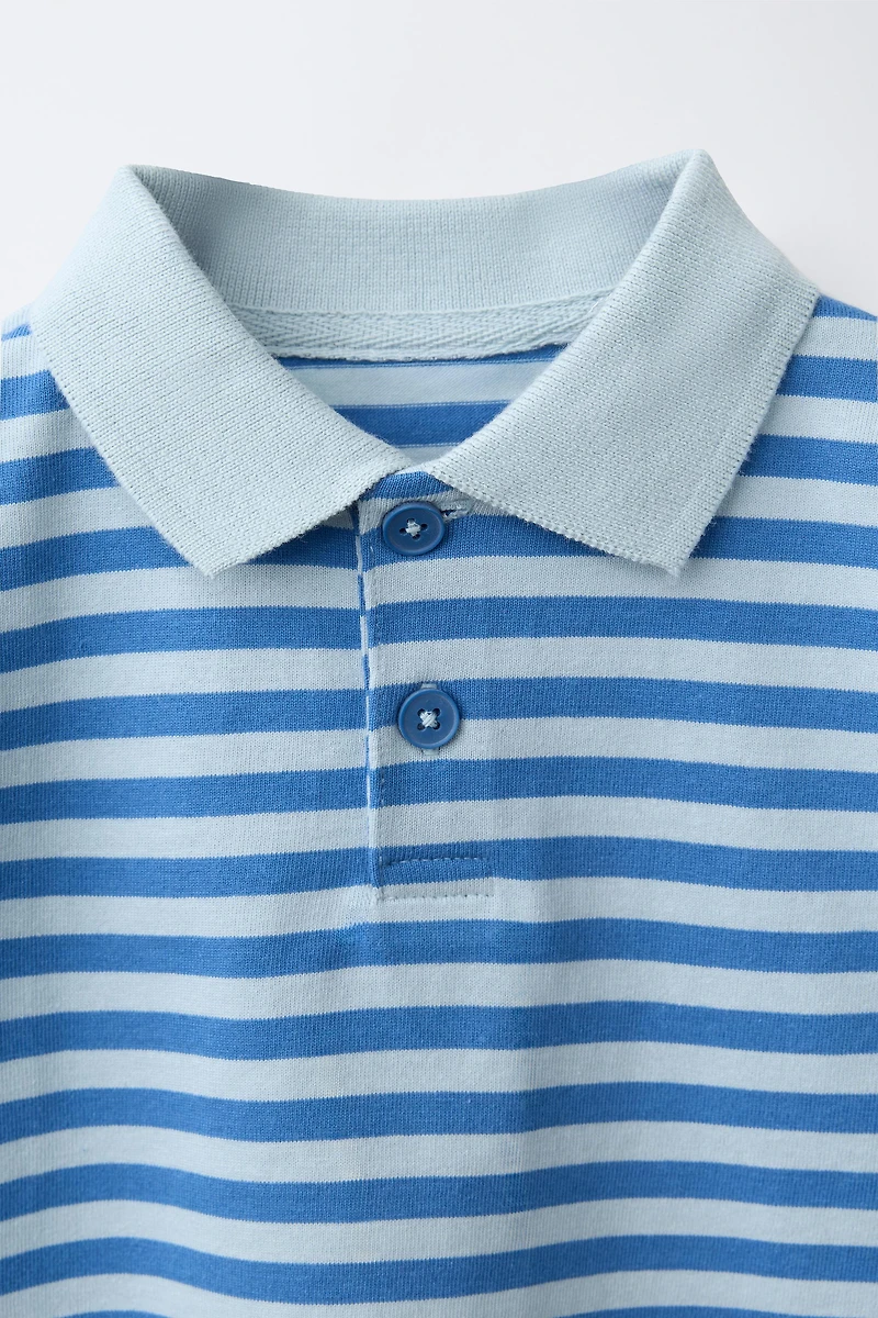 STRIPED POLO SHIRT