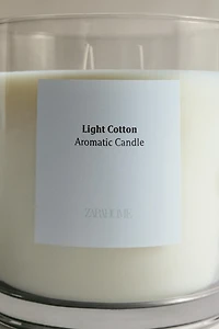 G) LIGHT COTTON SCENTED CANDLE