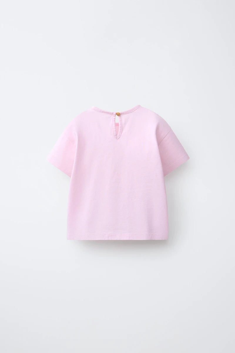EMBROIDERED CHERRY T-SHIRT