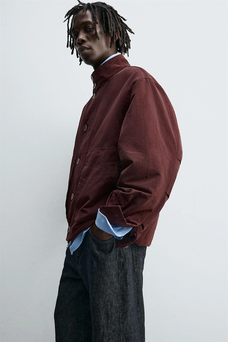 BOXY FIT POCKET JACKET