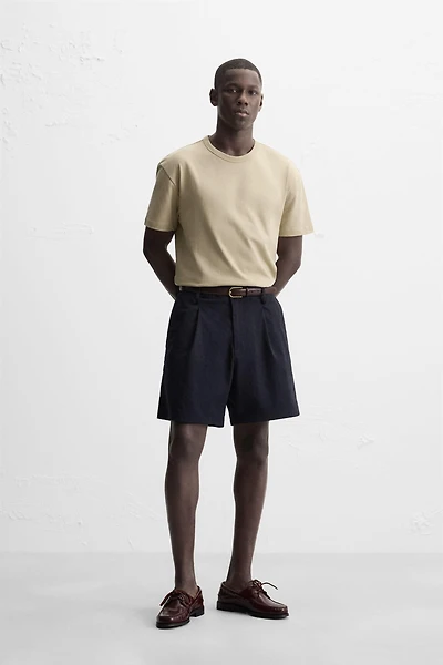 HEAVYWEIGHT BASIC RIBBED T-SHIRT
