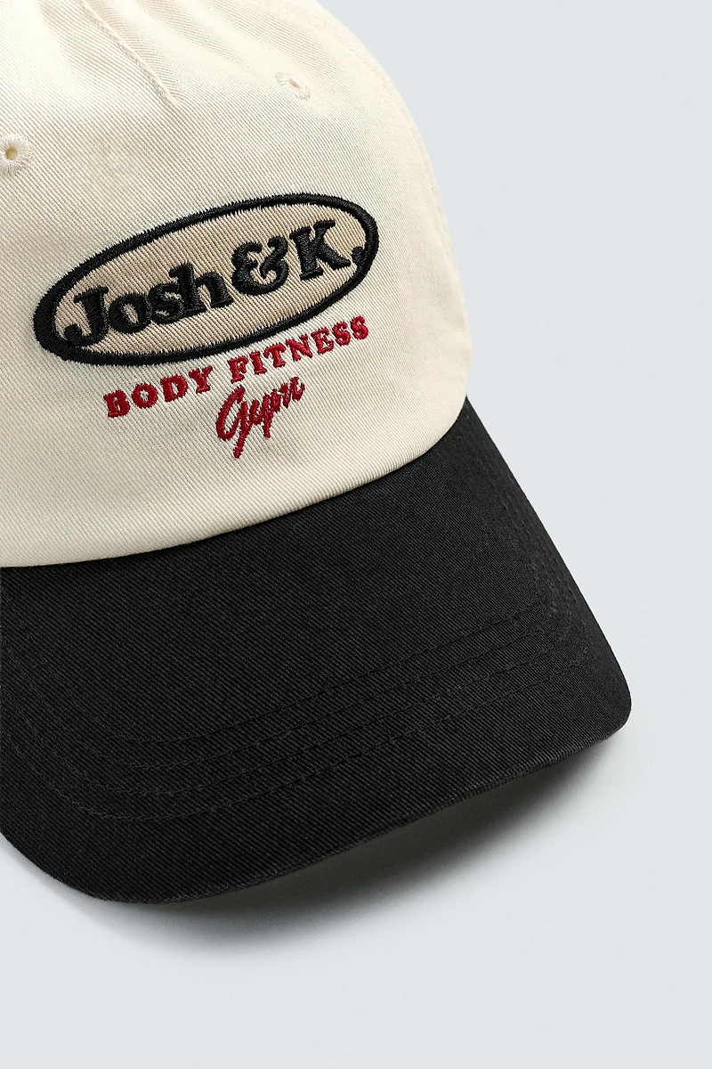 CONTRASTING PATCH CAP