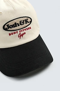 CONTRASTING PATCH CAP