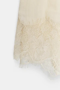 ZW COLLECTION LACE SHORT JUMPSUIT
