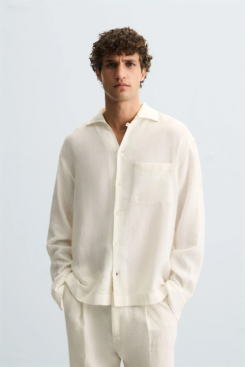 CHEMISE FLUIDE REGULAR FIT