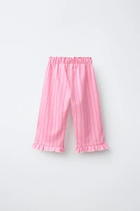 CONTRASTING STRIPE PANTS