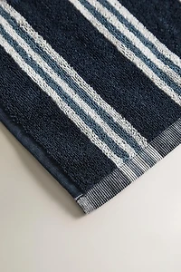 IRREGULAR STRIPED BATH TOWEL