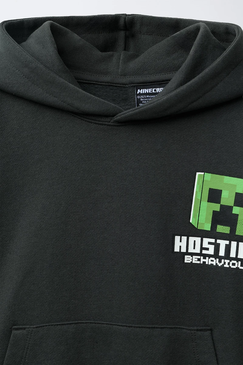 MINECRAFT © MOJANG AB. ™ HOODIE SWEATSHIRT