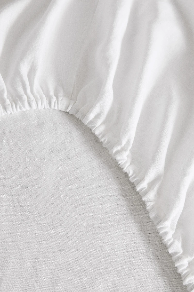LINEN FITTED SHEET | 11.8" THICK (235 GXM²)