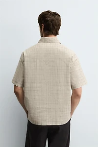 PLAID POLO SHIRT