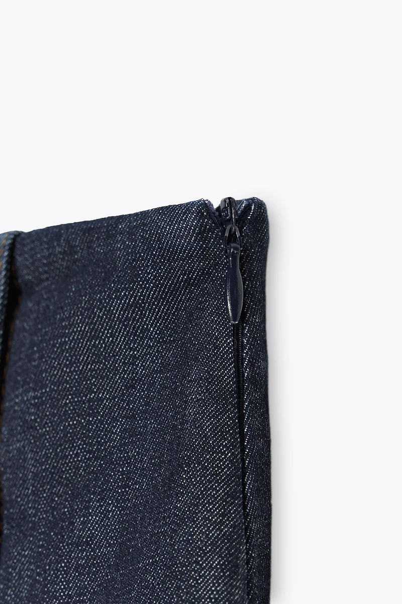 JUPE-CULOTTE CROISÉE BOUTONS