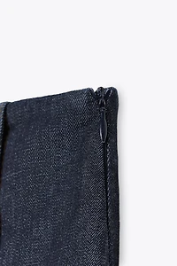 JUPE-CULOTTE CROISÉE BOUTONS
