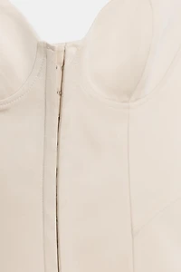 TOP CORSET À BRETELLES