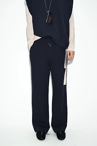 INTERLOCK STRAIGHT LEG PANTS