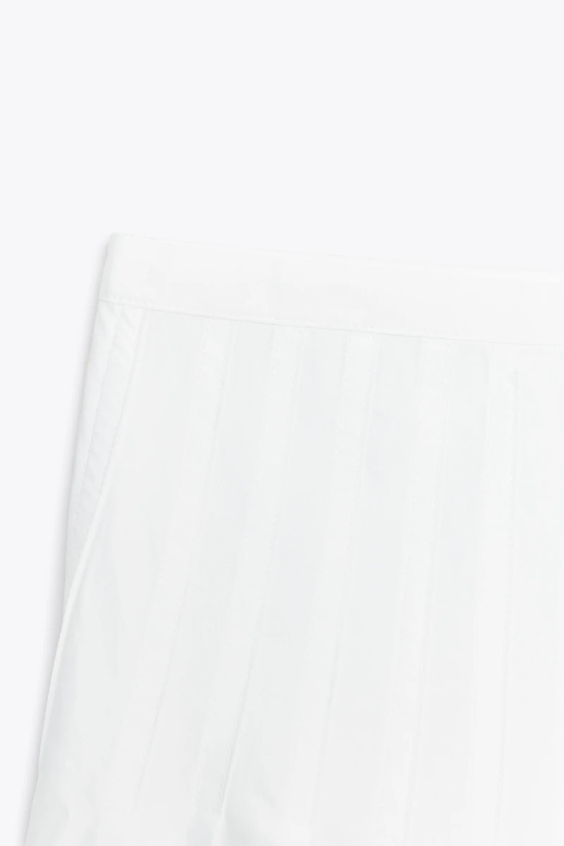 PLEATED MIDI SKIRT