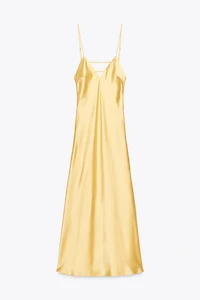 ROBE MIDI SATINÉE