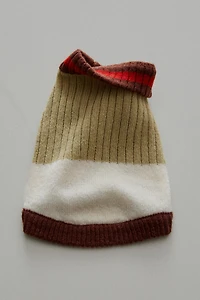 RIBBED PET SWEATER