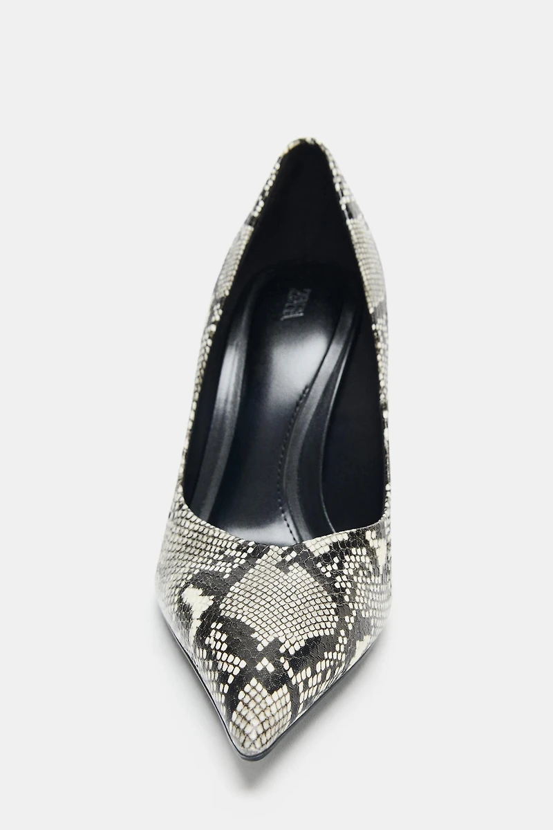 HIGH HEEL ANIMAL PRINT SHOES