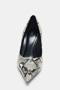 HIGH HEEL ANIMAL PRINT SHOES
