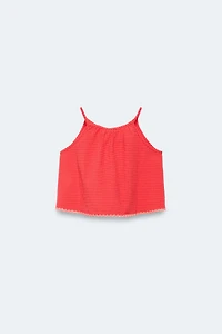 2-14 ANS/ TOP À CARREAUX VICHY ONDULINA LIMITED EDITION