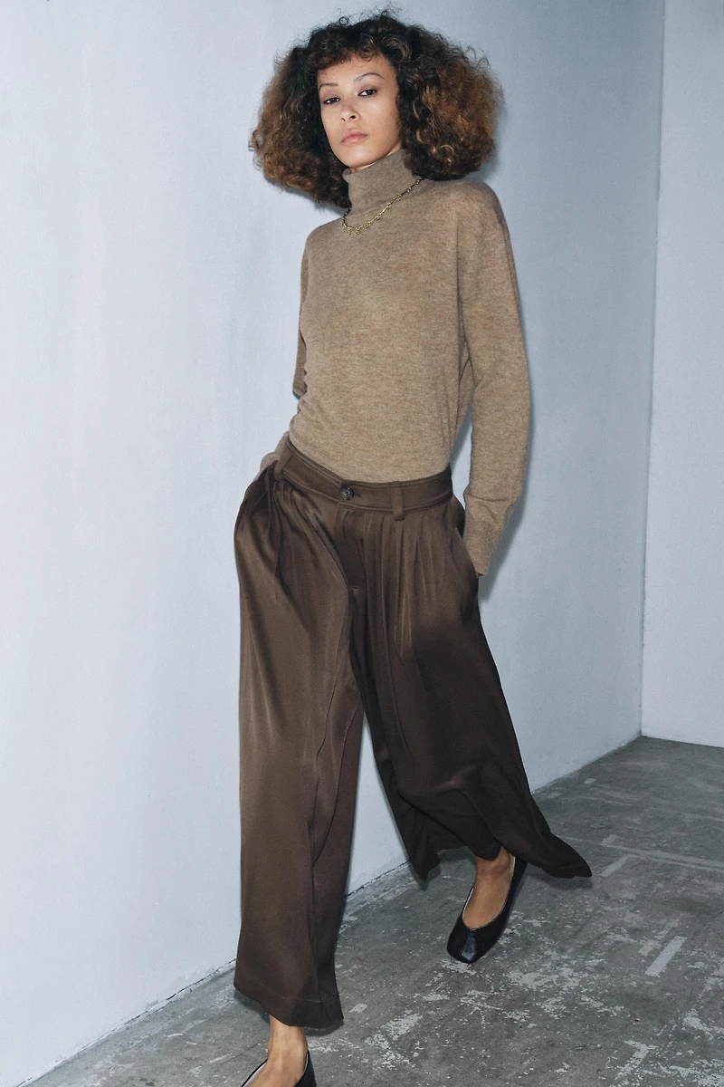 ZW COLLECTION PLEATED PANTS