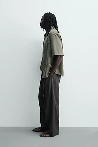 RELAXED FIT FLOWY SHIRT