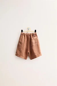 ZARA TIMELESS - SHORT UNI 100 % LIN