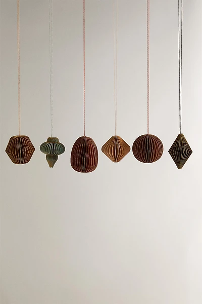 LOT DÉCORATIONS FORMES PAPIER NOËL (LOT DE 12)